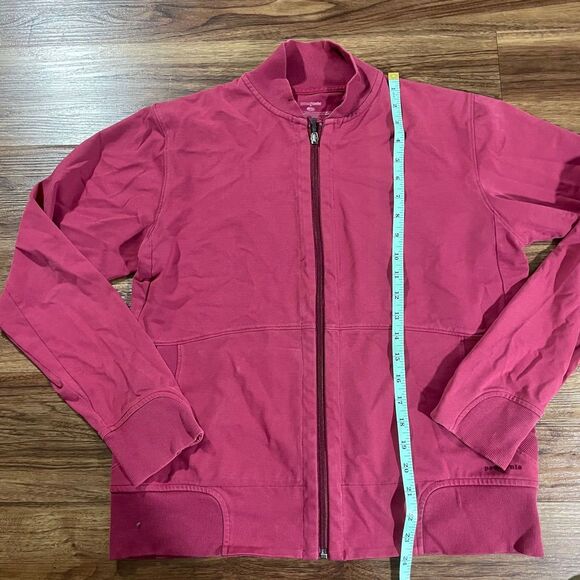 Patagonia Jacket Full Zip Pockets Long Sleeve Sweater Red Women's Size Large - Picture 5 of 8